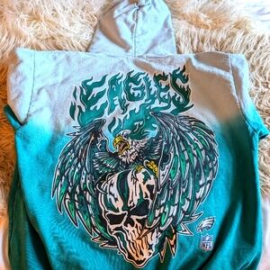 NFL Eagles Tye-Dye Hoodie